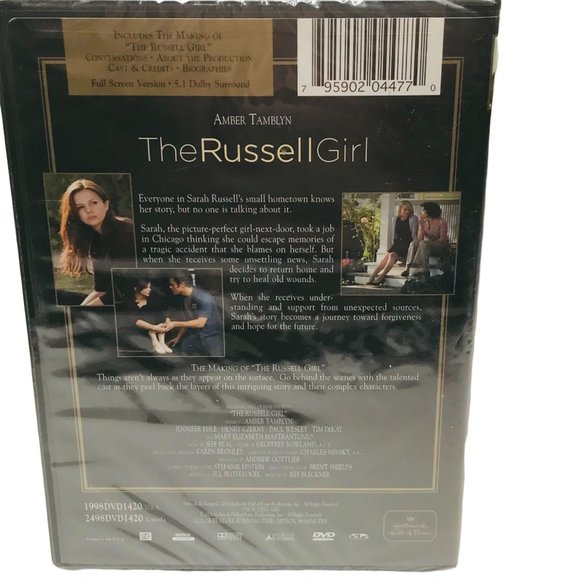 The Russell Girl DVD 2008 Hallmark Gold Crown Collectors Edition New In Package - Picture 2 of 9